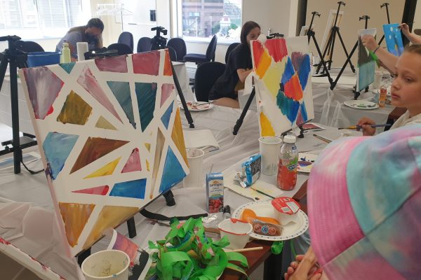 Abstract Painting Workshop at CIWA-2022